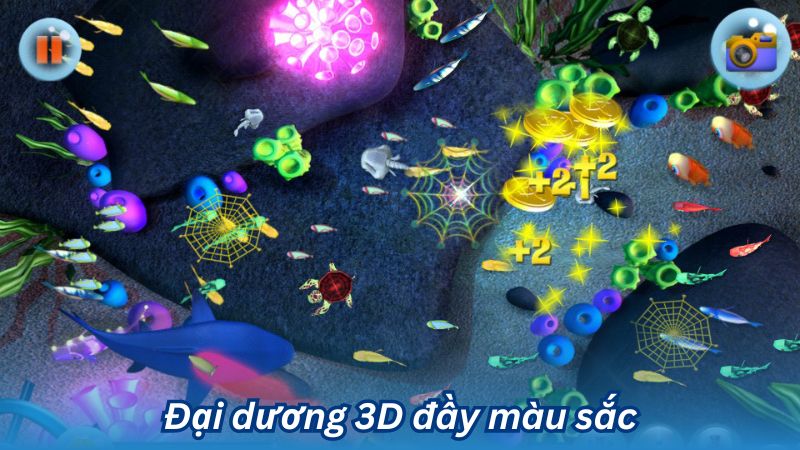 Đại dương 3D đầy màu sắc